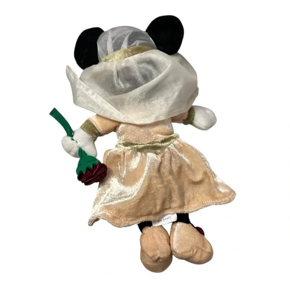 Juliet Minnie Mouse Plush Doll with Cream and Green Dress